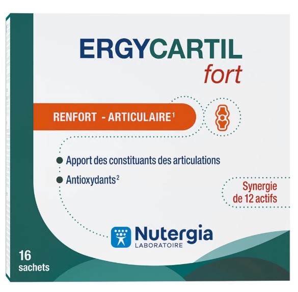 Nutergia Ergycartil Fort 16 sachets - Pharmacie Agnès Praden à Alès