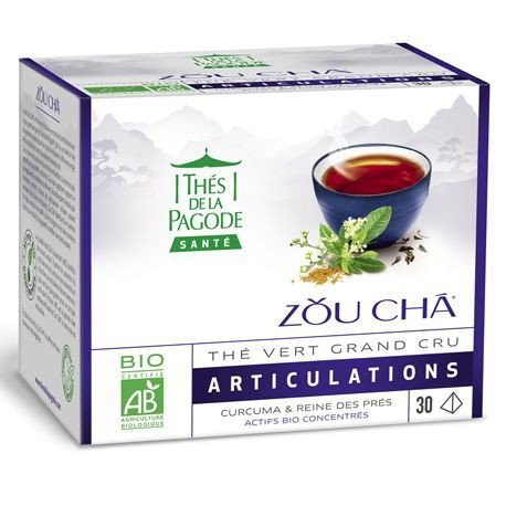 Thés de la Pagode Thé Zou Cha Articulations 30 sachets - Pharmacie Agnès Praden à Alès