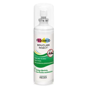 Ineldea Pediakid Bouclier Insect Anti-moustiques Aux Huiles Essentielles Dès 3 Mois 100 ml - Pharmacie Agnès Praden à Alès