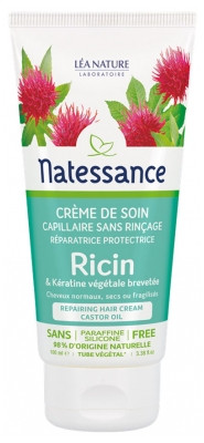 Natessance Crème de Soin Capillaire Sans Rinçage 100 ml - Pharmacie Agnès Praden à Alès