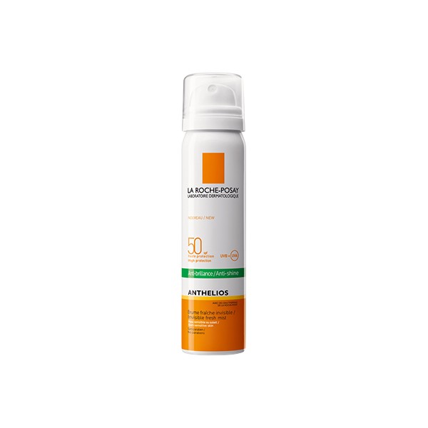 La Roche-Posay Anthelios Brume Solaire Anti-Brillance Invisible SPF50 75 ml - Pharmacie Agnès Praden à Alès