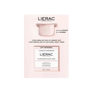 Lierac Lift Intégral Crème Nuit Régénérante Anti-Âge 50 ml + Crème Nuit Régénérante Anti-Âge Recharge 50 ml Offerte - Pharmacie Agnès Praden à Alès