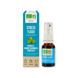 Léro Stress Flash Bio 15 ml  - Pharmacie Agnès Praden à Alès