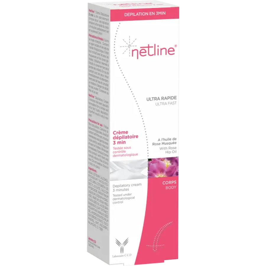 Netline Crème Dépilatoire  Aisselle Maillot 3 Min - Pharmacie Agnès Praden à Alès