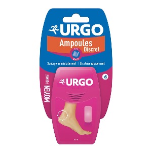 Urgo Pansement Traitement  Ampoules Talon B/5 - Pharmacie Agnès Praden à Alès