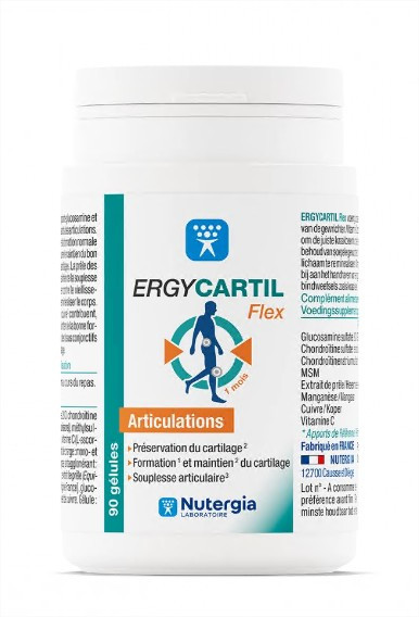 Nutergia Ergycartil flex 90 gélules - Pharmacie Agnès Praden à Alès