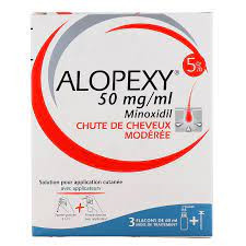 Alopexy 5 % 3 flacons de 60ml - Pharmacie Agnès Praden à Alès