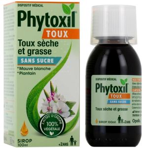 Phytoxil Toux Sirop Sans Sucre 100ml - Pharmacie Agnès Praden à Alès