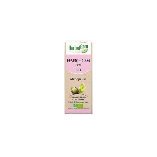 Herbalgem fem+gem gc22 bio ménopause 30ml - Pharmacie Agnès Praden à Alès