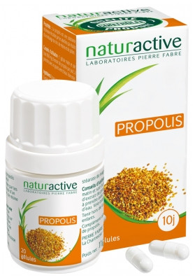 Naturactive Propolis 20 Gélules - Pharmacie Agnès Praden à Alès