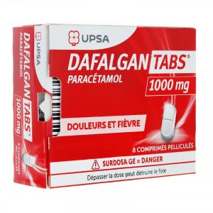 Dafalgan 1g Tabs Boite de 8 Comprimés - Pharmacie Agnès Praden à Alès
