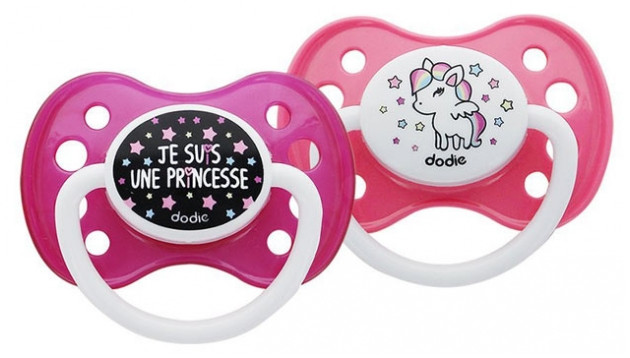 Dodie 2 Sucettes Anatomiques Silicone 6 Mois et + A28 - Pharmacie Agnès Praden à Alès