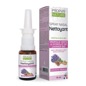 Propos'Nature Spray Nasal Propolis Verte Et Hydrolat De Lavande Bio 15ml - Pharmacie Agnès Praden à Alès