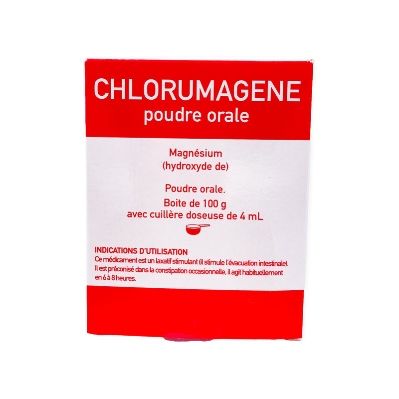 Chlorumagene poudre orale 100 g - Pharmacie Agnès Praden à Alès