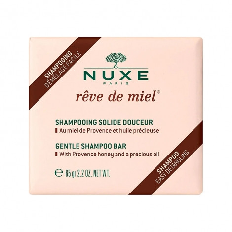 Nuxe Rêve de Miel Shampooing Solide 65g - Pharmacie Agnès Praden à Alès