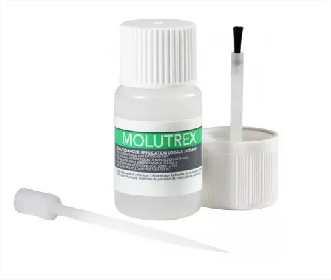 Acm Molutrex 5% Hydroxyde de Potassium 3 ml - Pharmacie Agnès Praden à Alès