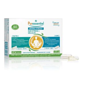 Puressentiel Aroma Stress Duo Stress + Aroma Stress 30 Gélules - Pharmacie Agnès Praden à Alès