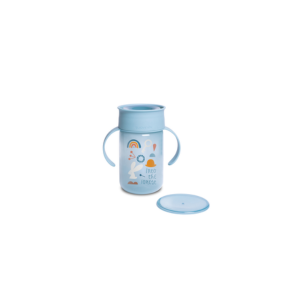 Suavinex Tasse 360° Wond Bleu 340 ml - Pharmacie Agnès Praden à Alès