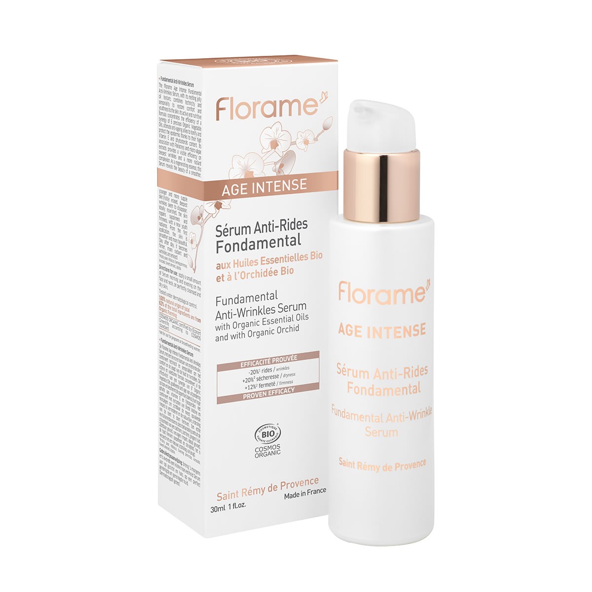 Florame anti-rides fondamental 30ml - Pharmacie Agnès Praden à Alès