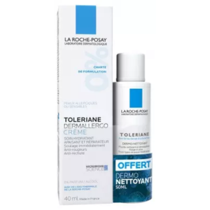 La Roche-Posay Coffret Toleriane Dermallergo Crème 40ml + Toleriane Dermo-Nettoyant 50ml Offert - Pharmacie Agnès Praden à Alès
