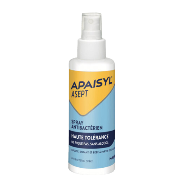 Asept Apaisyl spray antibactérien 100ml - Pharmacie Agnès Praden à Alès
