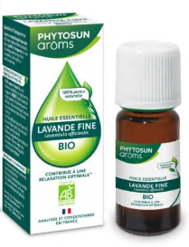 Phytosun Aroms Huile essentielle Bio Lavande fine 10 ml - Pharmacie Agnès Praden à Alès