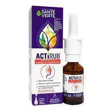 Santé Verte Actirub Spray Nasal 20 ml - Pharmacie Agnès Praden à Alès
