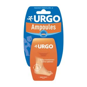 Urgo Ampoules Traitement Talon 5 Pansements Grand Format - Pharmacie Agnès Praden à Alès