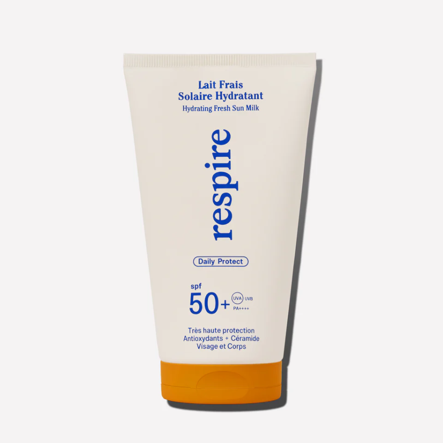 Respire Lait Frais Solaire Hydratant SPF50+ 150 ml - Pharmacie Agnès Praden à Alès
