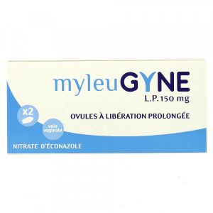 Biocodex Myleugyne L.P. 150 mg 2 Ovules - Pharmacie Agnès Praden à Alès