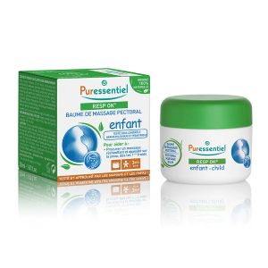 Puressentiel Resp Ok® Baume De Massage Pectoral Enfant 60ml - Pharmacie Agnès Praden à Alès
