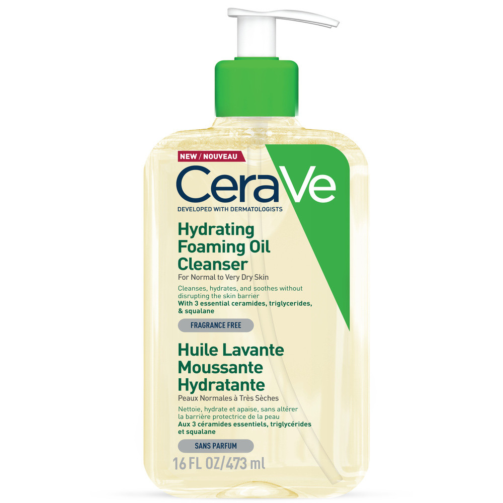 Cerave Huile Lavante Huile Lavante  473 ml - Pharmacie Agnès Praden à Alès