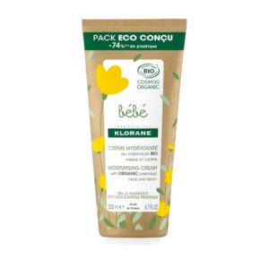 Klorane Bébé Crème Hydratante Bio 200 ml - Pharmacie Agnès Praden à Alès