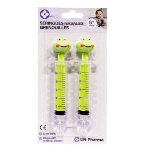 L2N  2 Seringues Nasales Grenouilles  - Pharmacie Agnès Praden à Alès
