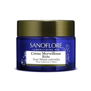 Sanoflore Merveilleuse Crème Riche 50ml - Pharmacie Agnès Praden à Alès
