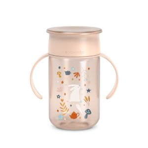 Suavinex Wonderland Tasse d'Apprentissage 340 ml Dès 12 Mois - Couleur : Rose - Pharmacie Agnès Praden à Alès
