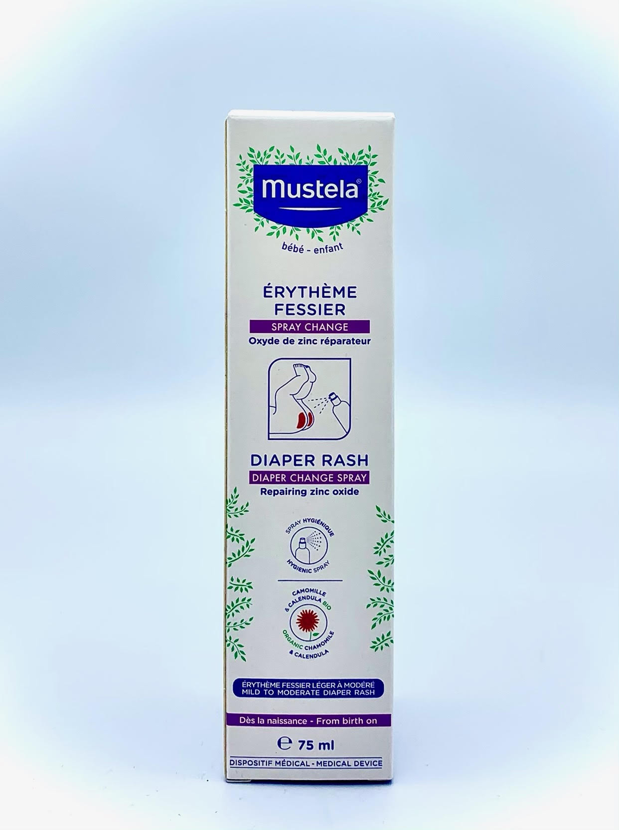 Mustela Spray change 75 ml - Pharmacie Agnès Praden à Alès