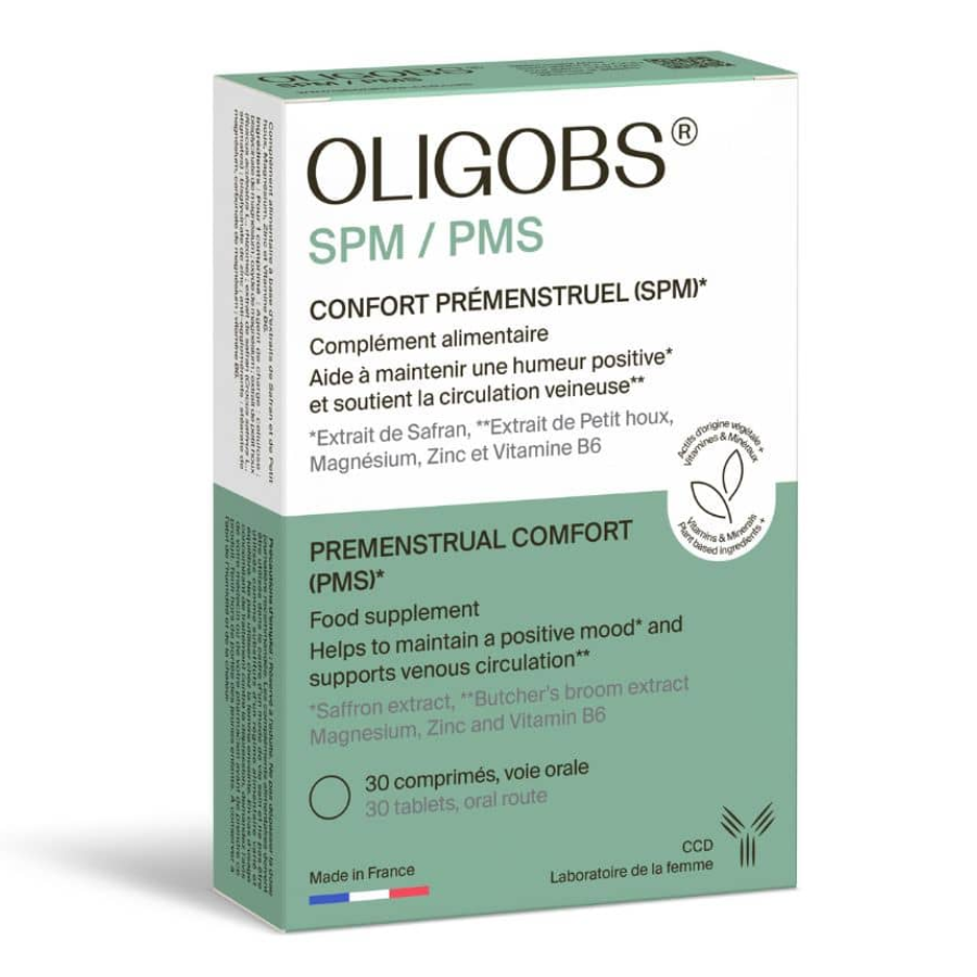 Oligobs SPM / PMS 30 comprimés  - Pharmacie Agnès Praden à Alès