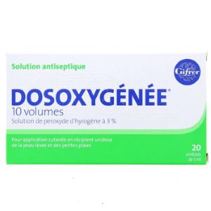 Gifrer Dosoxygénée 10 Volumes 20 Unidoses/5ml - Pharmacie Agnès Praden à Alès