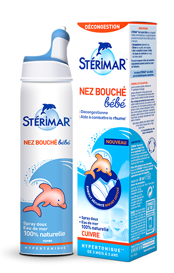 Sterimar Nez Bouché Bébé 100ml - Pharmacie Agnès Praden à Alès