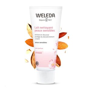 Weleda Lait Nettoyant Confort Peaux Sensibles 75ml - Pharmacie Agnès Praden à Alès