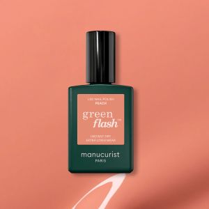 Manucurist Green Flash Vernis A Ongles Peach 15ml - Pharmacie Agnès Praden à Alès