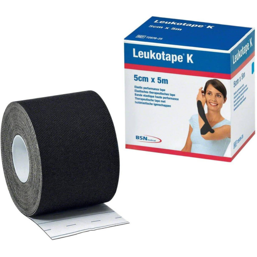 LEUKOTAPE K BD 5CMX5M NOI BT1 - Pharmacie Agnès Praden à Alès