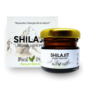 Feel Pure Shilajit Résine 100% pure 30g - Pharmacie Agnès Praden à Alès