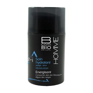 BcomBIO Homme Natural Soin Hydratant Energisant Bio 50ml - Pharmacie Agnès Praden à Alès