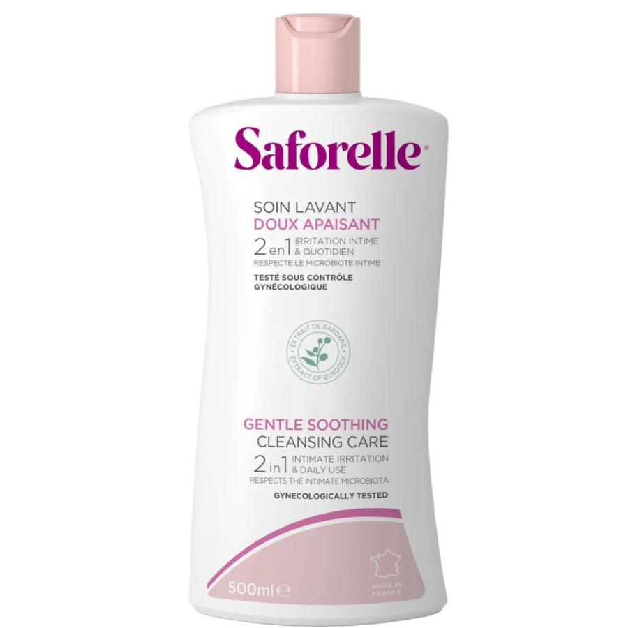 Saforelle Soin Lavant Doux Apaisant 500 ml
