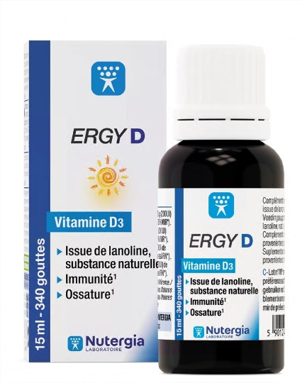 Nutergia Ergy D 200 UI - Pharmacie Agnès Praden à Alès