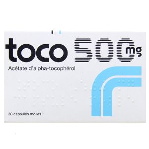 Toco 500mg 30 Capsules Molles