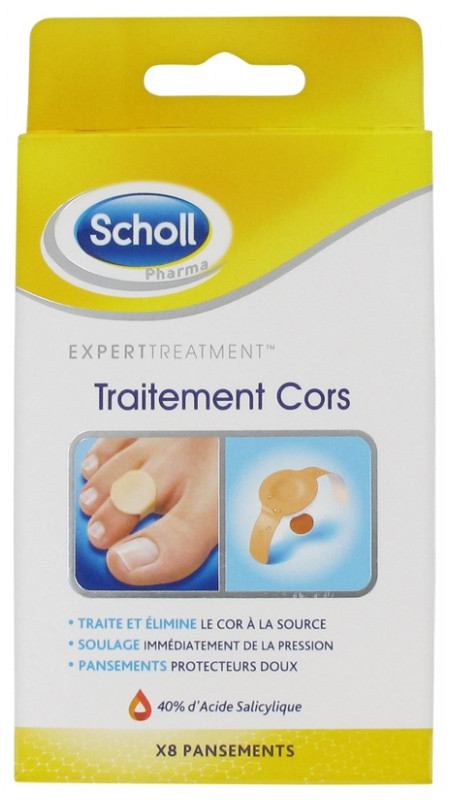 Scholl Pansements Coricide Cors x 8 - Pharmacie Agnès Praden à Alès