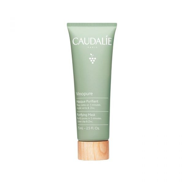 Caudalie Vinopure Masque Purifiant Anti-imperfections 75ml - Pharmacie Agnès Praden à Alès